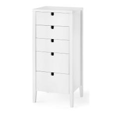 Klinte 5 L&aring;dor Smal Vitlack | Torkelson | Bonus M&ouml;bler