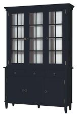 Stockholm 3 d&ouml;rrar, glassidor Black | Englesson | Bonus M&ouml;bler