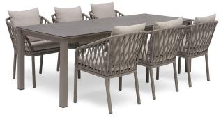 Jet Set 220x90 cm Beige / Gr&aring; - Hillerstorp - Bonus M&ouml;bler