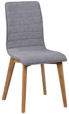 Gracy Tyg Ljusgr&aring; / Ek | Rowico Home | Bonus M&ouml;bler