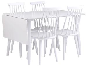 Lotta 120-165X80 cm Vit | Rowico Home | Bonus M&ouml;bler