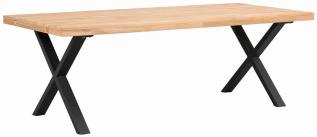 Brooklyn 220X95 cm X Metallben Lackad Ek | Rowico Home | Bonus M&ouml;bler