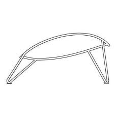 S20 St&aring;lsockel Svart - Brunstad - Bonus M&ouml;bler