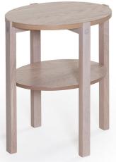 Solo 50X40 cm Vitpigmenterad Ek - Bordbirger - Bonus M&ouml;bler