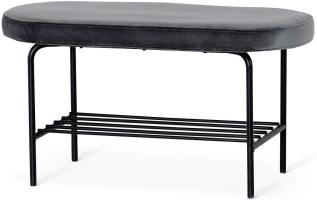 Town Svart / Gr&aring; Sammet | Torkelson | Bonus M&ouml;bler