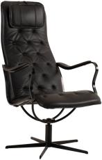 Chic L&auml;der Classic Svart | Br&ouml;derna Anderssons | Bonus M&ouml;bler