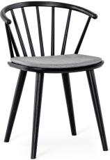 Edda inkl. l&ouml;stagbar dyna Svart / Ljusgr&aring; | Torkelson | Bonus M&ouml;bler