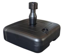 Parasollfot Plast Svart - Hillerstorp - Bonus M&ouml;bler