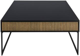 Line 100X100 cm Burned Walnut Black | Englesson | Bonus M&ouml;bler