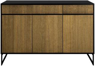 Line 3D+3L H&ouml;g Burned Walnut Black | Englesson | Bonus M&ouml;bler