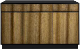 Line 3D+3L H&ouml;g Burned Walnut Black | Englesson | Bonus M&ouml;bler