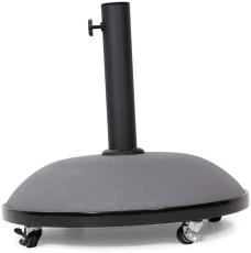 Parasollfot Rund med hjul | Hillerstorp | Bonus M&ouml;bler