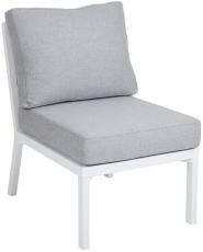 Samvaro H&ouml;g Mittdel Vit / Gr&aring; - Brafab - Bonus M&ouml;bler