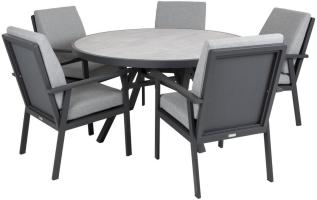 Samvaro &Oslash;140 cm Antracit / Gr&aring; - Brafab - Bonus M&ouml;bler