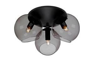 Capella Svart / R&ouml;kf&auml;rgat glas - Cottex - Bonus M&ouml;bler