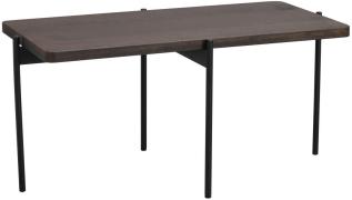 Shelton 95X50 cm Brun ask / Svart metall | Rowico Home | Bonus M&ouml;bler