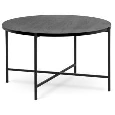 Monza &Oslash;80 cm Svartbetsad ask / Svart | Torkelson | Bonus M&ouml;bler