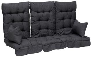 Hammockset 78 174 cm bred Svart melange polyester - Hillerstorp - Bonus M&ouml;bler