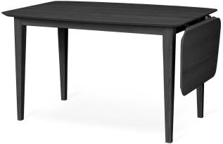 Ella 125-165X85 cm Svartbetsad ek | Torkelson | Bonus M&ouml;bler