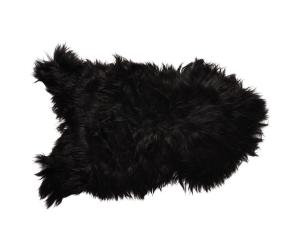 Icelandic Sheepskin Wild Black - Cuero Design - Bonus M&ouml;bler