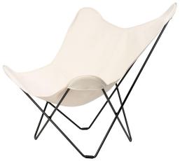 Cotton Canvas Mariposa utan l&auml;derh&ouml;rn Offwhite | Cuero Design | Bonus M&ouml;bler