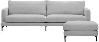 Vilma Tyg Velly Light Grey - Svenska Hem - Bonus M&ouml;bler