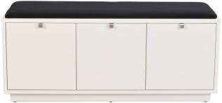 Confetti 3 L&aring;dor Svart Tyg Vitlackad Bj&ouml;rk | Rowico Home | Bonus M&ouml;bler