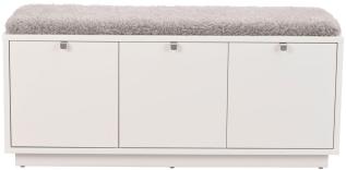 Confetti 3 L&aring;dor Gr&aring; F&aring;rskinnsimitation Vitlackad Bj&ouml;rk | Rowico Home | Bonus M&ouml;bler