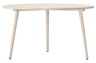 Miss Tailor Runt &Oslash;130 cm Bj&ouml;rk, Ljus mattlack | Stolab | Bonus M&ouml;bler