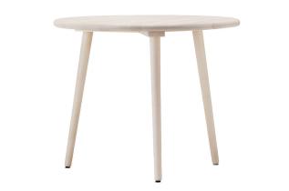 Miss Tailor Runt &Oslash;90 cm Bj&ouml;rk, Ljus mattlack | Stolab | Bonus M&ouml;bler