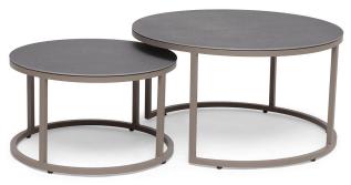 Jet Set Runt Beige / Gr&aring; - Hillerstorp - Bonus M&ouml;bler