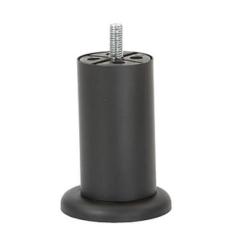 Metallben 0K8 svart, 10,5 cm | Hjort Knudsen | Bonus M&ouml;bler