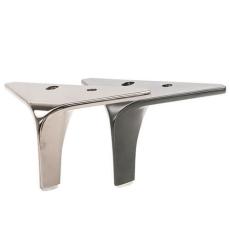 Metallben 3L7 polerad, 10,5 cm | Hjort Knudsen | Bonus M&ouml;bler