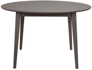 Filippa Runt 120-165X120 cm M&ouml;rkbrun ek - Rowico Home - Bonus M&ouml;bler