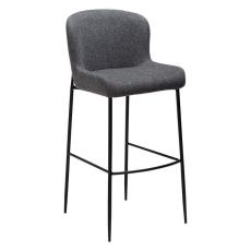 Glam H&ouml;g Boucl&eacute;tyg Pebble Grey | Dan-Form | Bonus M&ouml;bler