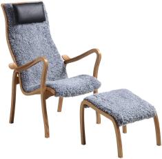 Kaptenen F&aring;rskinn Grey | Br&ouml;derna Anderssons | Bonus M&ouml;bler