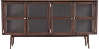 L&ouml;derup 4D vitrin R&ouml;koljad ek | Torkelson | Bonus M&ouml;bler