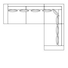 3-sits + h&ouml;rn + 1,5-sits - Burh&eacute;ns - Bonus M&ouml;bler
