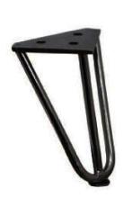 Metallben svart | Burh&eacute;ns | Bonus M&ouml;bler