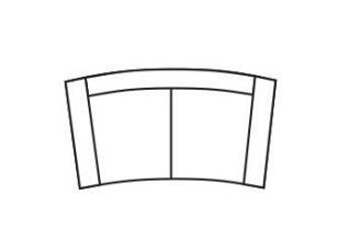 Avon 2-sits sv&auml;ngd 180 cm - Burh&eacute;ns - Bonus M&ouml;bler