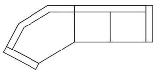 Arm + cozyh&ouml;rn + 3-sits + arm | Burh&eacute;ns | Bonus M&ouml;bler