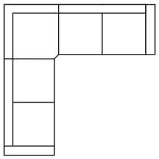 Lexuz 105 Arm + 2,5-sits + H&ouml;rn + 2,5-sits + Arm - Burh&eacute;ns - Bonus M&ouml;bler