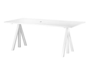 String Works M&ouml;tesbord 180X90 cm Vit Laminat | String | Bonus M&ouml;bler