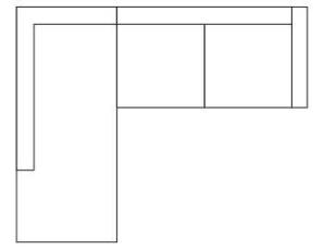 Avslutsdivan v&auml;nster | Burh&eacute;ns | Bonus M&ouml;bler