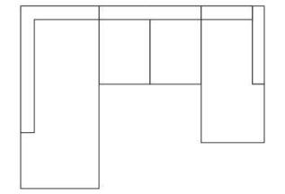 Avslutsdivan v&auml;nster | Burh&eacute;ns | Bonus M&ouml;bler