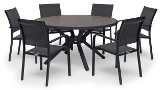 H&aring;nger Keramiskt glas &Oslash;140 cm Svart - Hillerstorp - Bonus M&ouml;bler