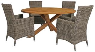 Eios &Oslash;150 cm och Ninja karmstolar - Brafab - Bonus M&ouml;bler