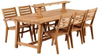 Keros 220X100 cm Teak - Brafab - Bonus M&ouml;bler