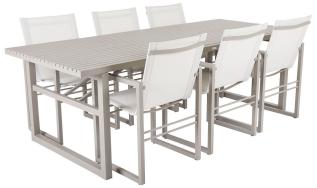 Vevi 230X95 cm Khaki / Offwhite - Brafab - Bonus M&ouml;bler