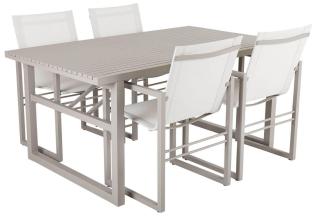 Vevi 160X90 cm Khaki / Offwhite - Brafab - Bonus M&ouml;bler